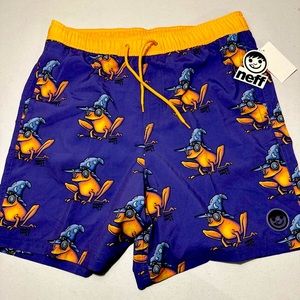 Neff swim trunks